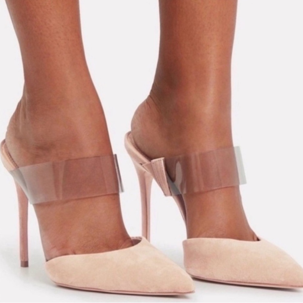 Brand new in box SCHUTZ Sionne beige mule heels